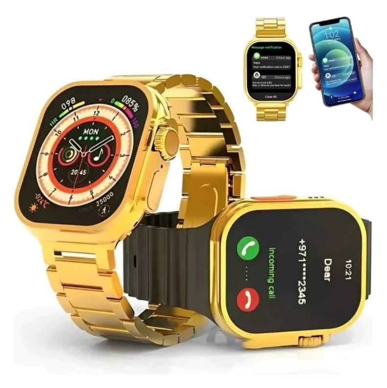 Smartwatch Ultra Pro Gold