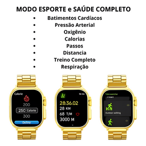 Smartwatch Ultra Pro Gold